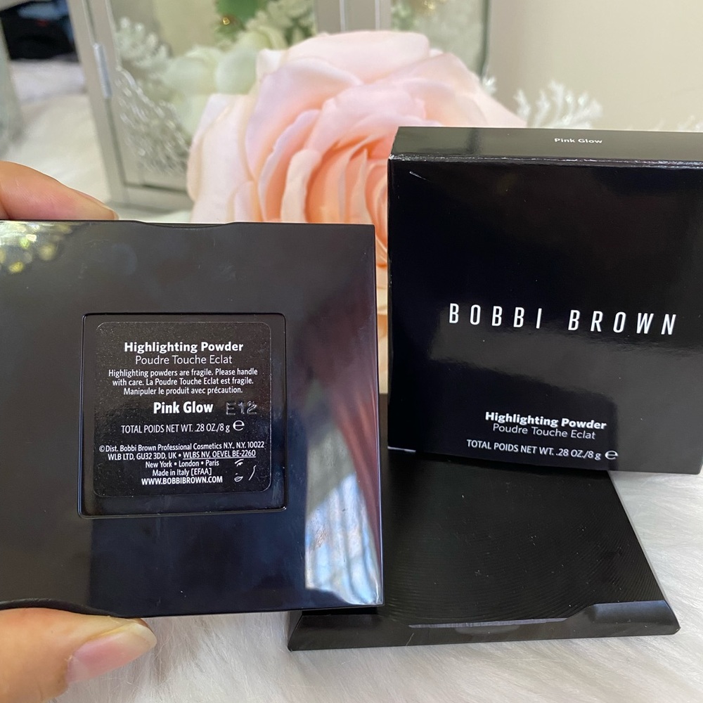 BOBBI BROWN HIGHLIGHTING POWER COLOR PINK GLOW 0.28 OZ/8g - Picture 7 of 8